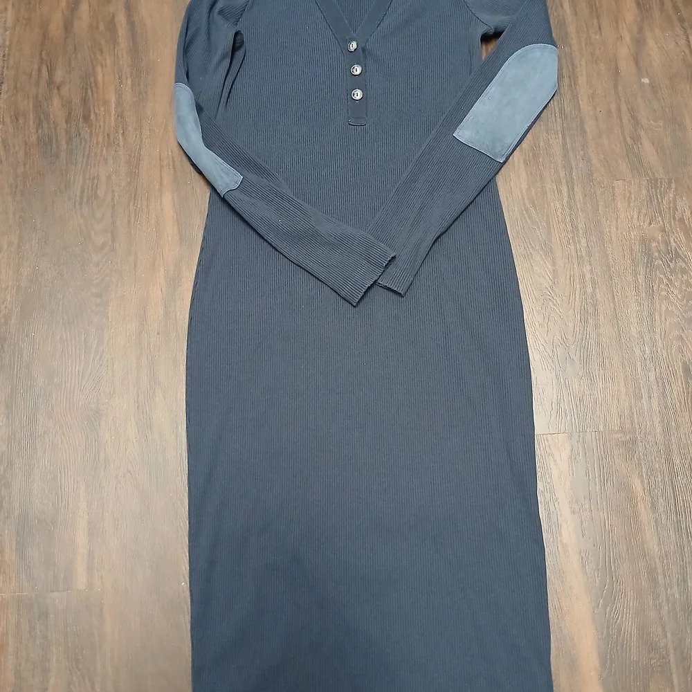 Lauren Ralph Lauren Navy Long Sleeve Dress - Picture 3 of 7